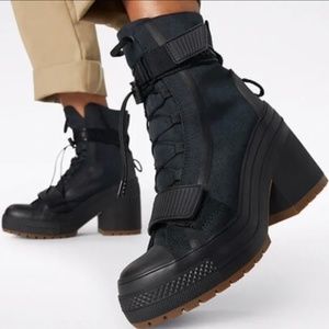 Converse Chuck Taylor Lace-Up Boot in Black